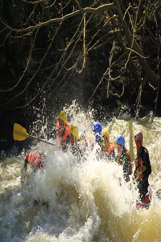 düzce de rafting yapanlar